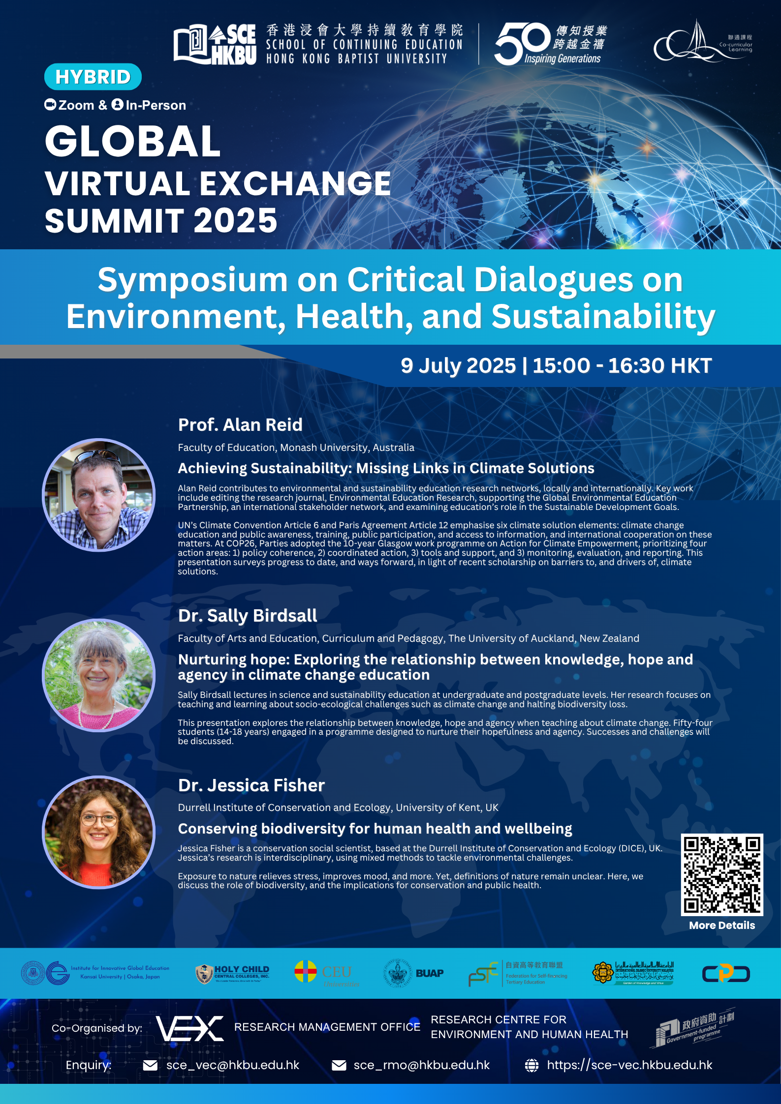 Symposium on Critical Dialogues on Environment, Health, and Sustainability
